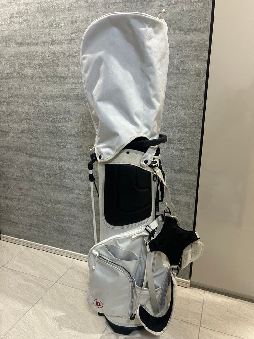 BRIEFING キャディバッグ ホワイト