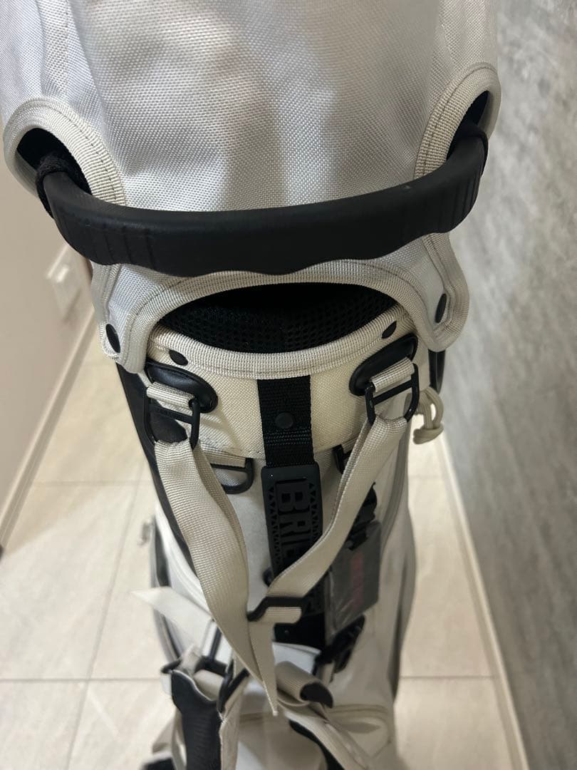 BRIEFING キャディバッグ ホワイト