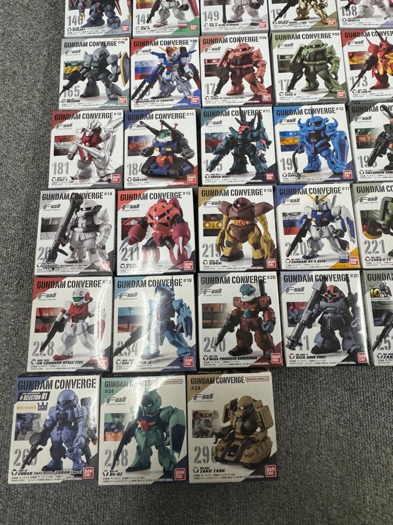 未開封GUNDAM CONVERGE フィギュアセット EX YOKOHAMA