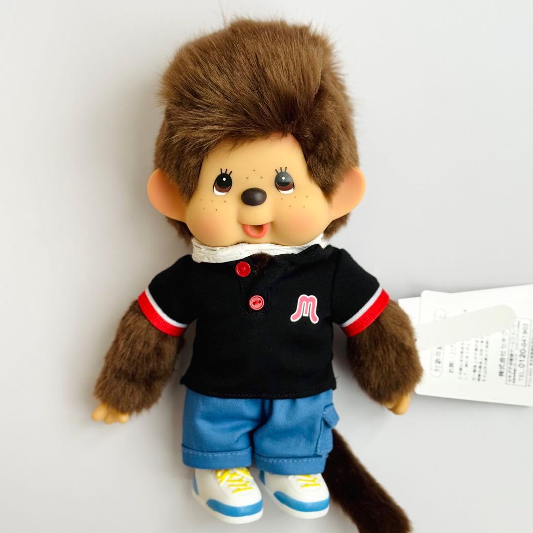 激レア　モンチッチ Mサイズ 男の子 モヒカンヘア ポロシャツ