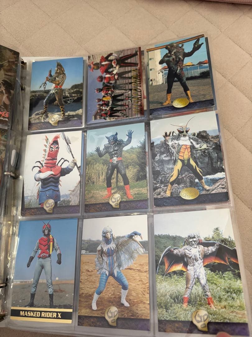 【トレカ】アマダ「仮面ライダー」特製バインダー+特製カード