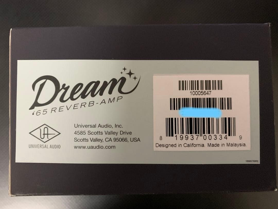 ギター UAFX Dream 65 REVERB AMP