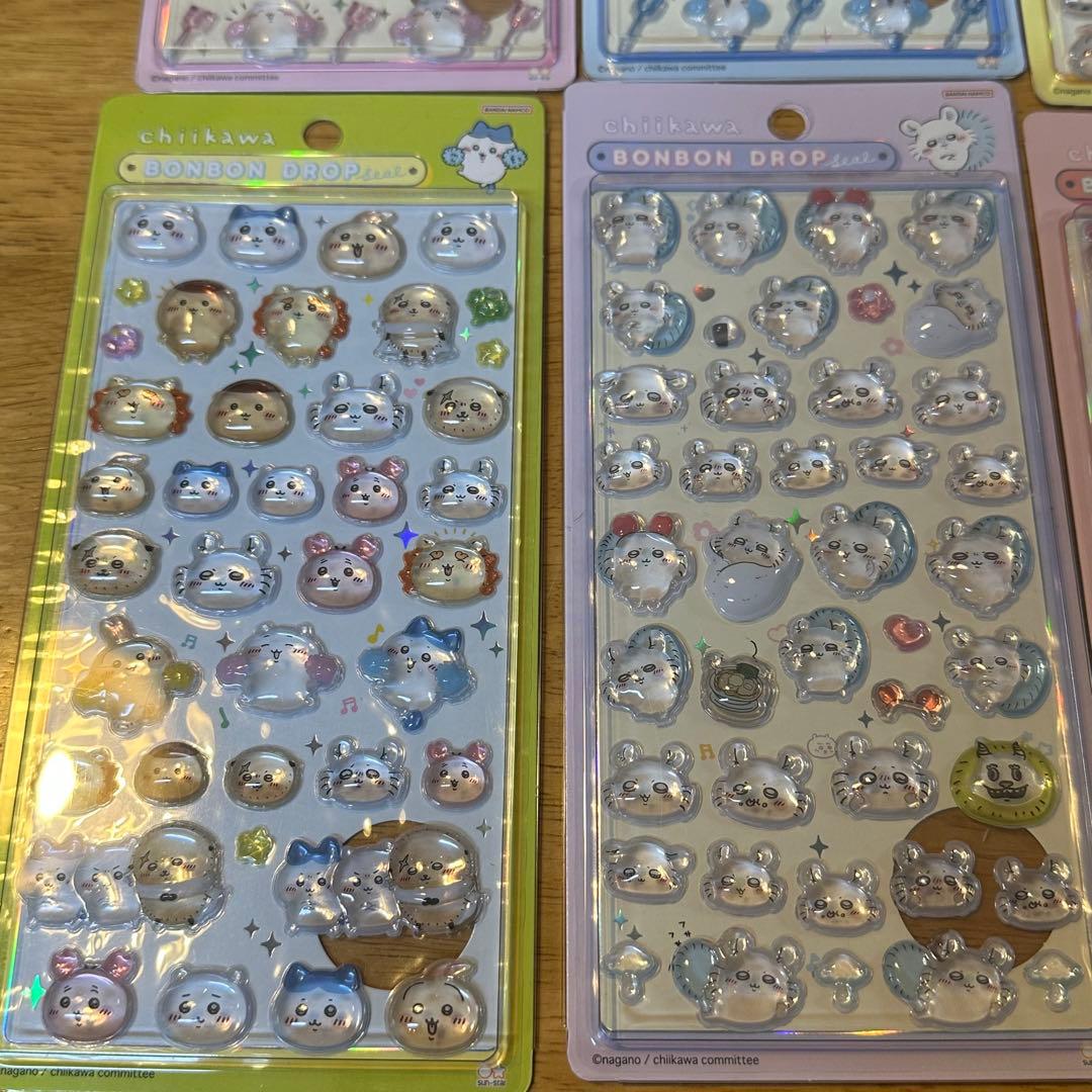 ちいかわ ボンボンドロップ シール 第1弾 第2弾 全8種セット 国内正規品