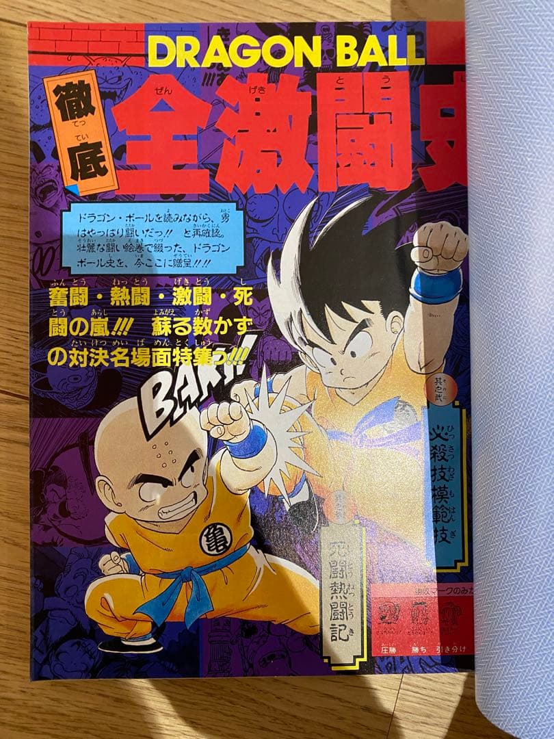 希少　付録付き　ドラゴンボール 冒険スペシャル 1987年 12月1日号 鳥山明