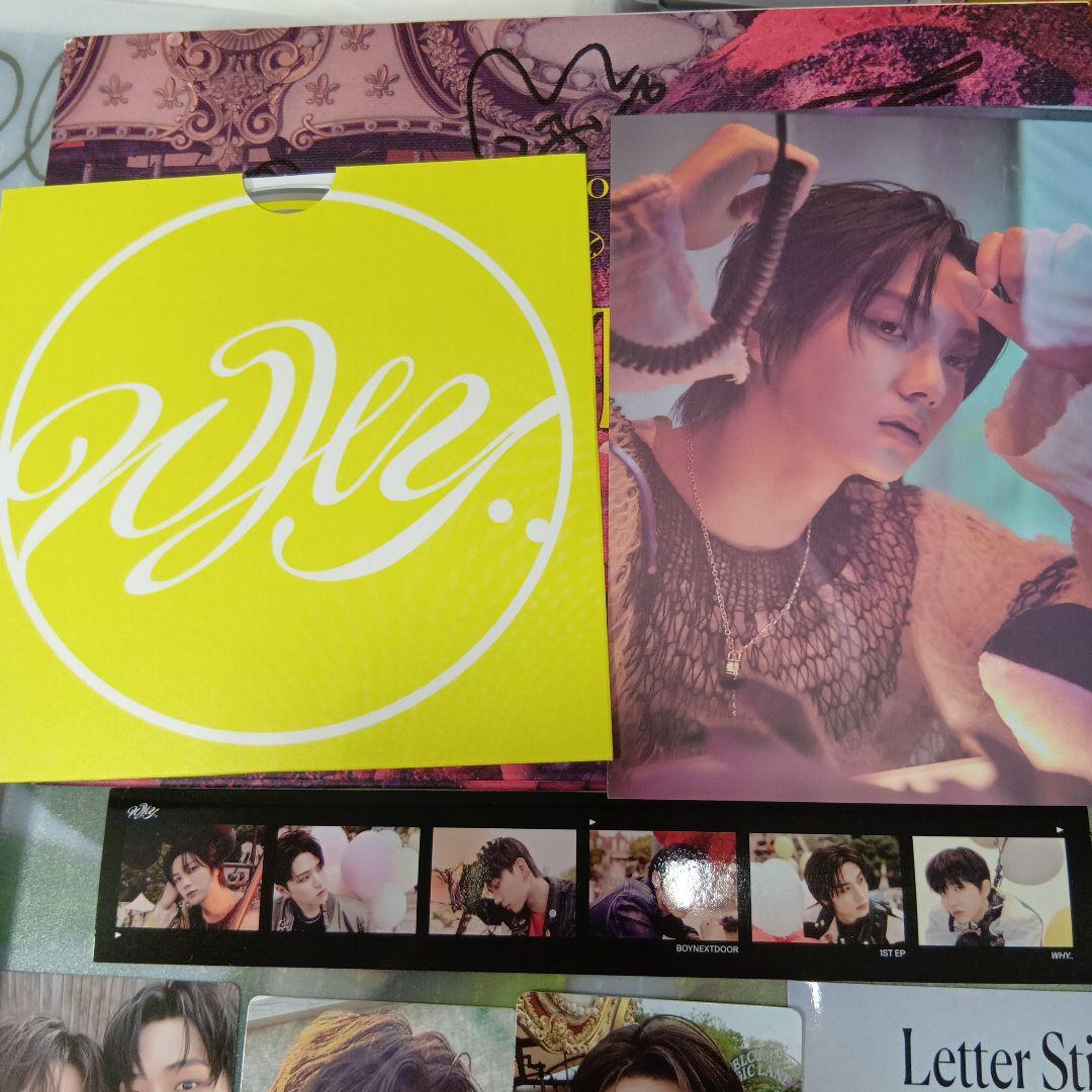 boynextdoor　プロモアルバム　非売品　サイン入り　ボネクド　WHY
