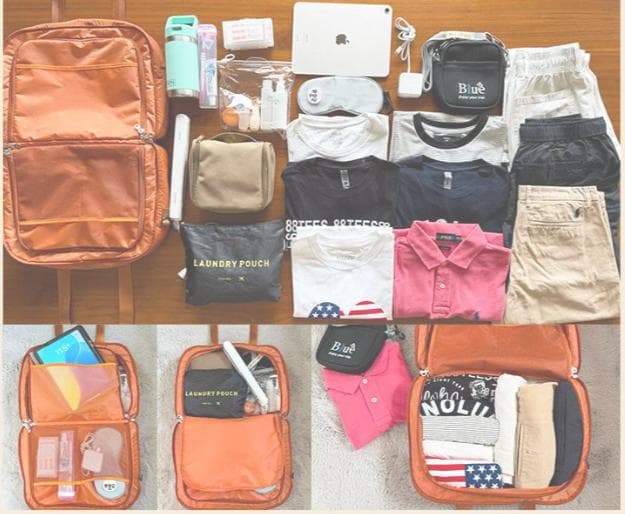 Blue trip ボストンバッグ スーツケース構造