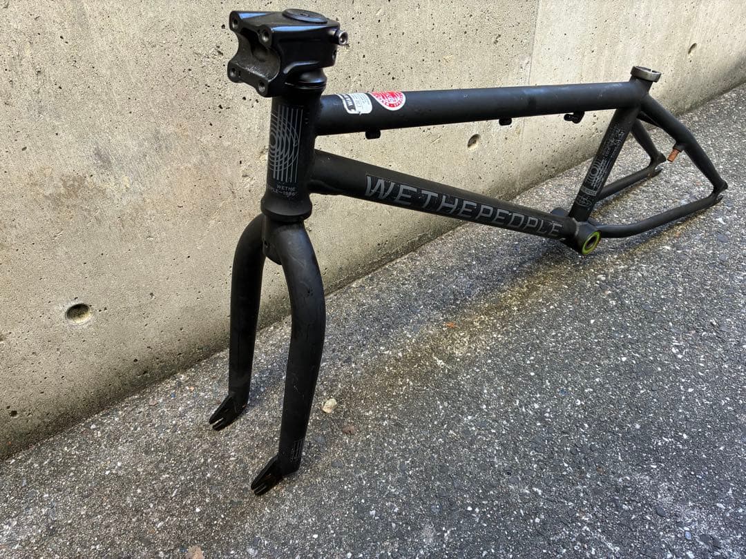 WETHEPEOPLE NOVA BMXフレーム ブラック