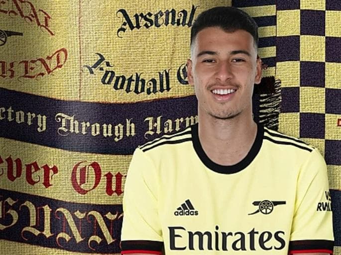 アーセナル　マルティネッリ オーセンティック 2021-22 アウェイ (M)