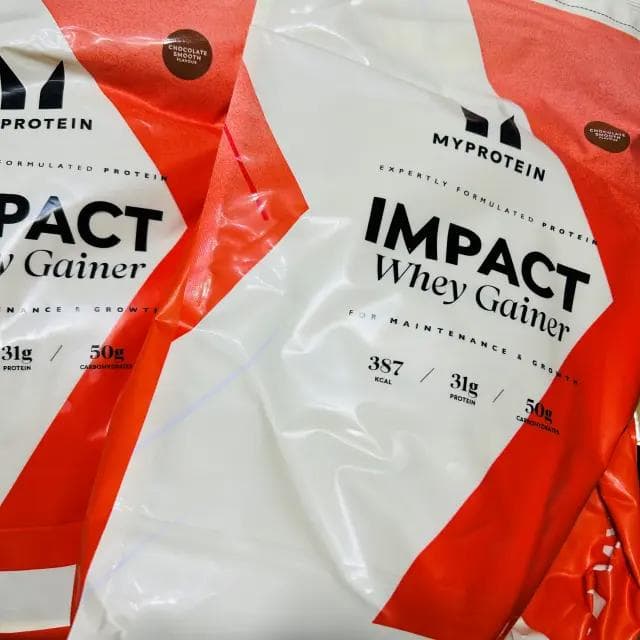 マイプロテイン ホエイゲイナー 5kg チョコスムーズ 2.5kgx2 匿名配送