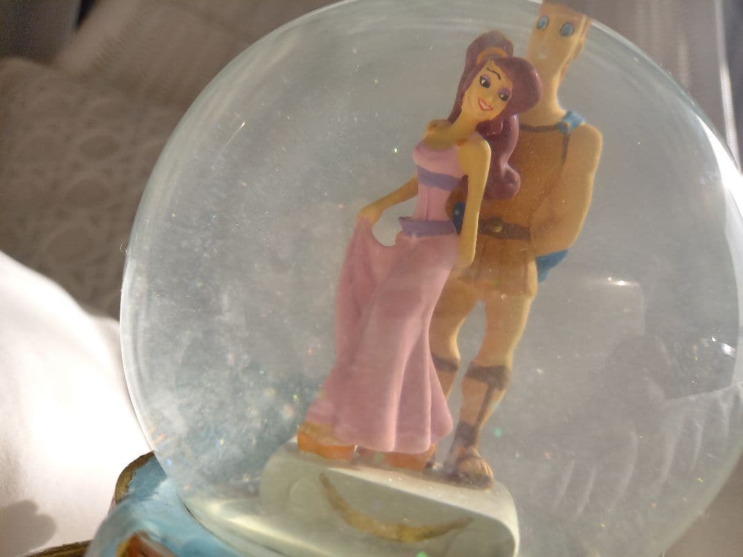 ヘラクレス メガラ メグ I won't say オルゴール スノーグローブ