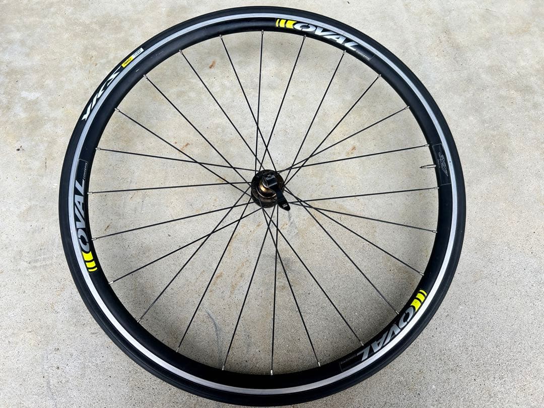 ロードバイクホイール前後　OVAL concept 327 700c