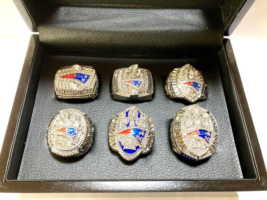 NFL★ペイトリオッツ★チャンピオンリング★ コンプリートセット