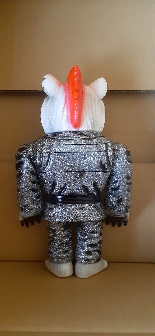 レッドシャーク アニマル柔術ファイター 柔術片目ベア ベア ソフビ mvh