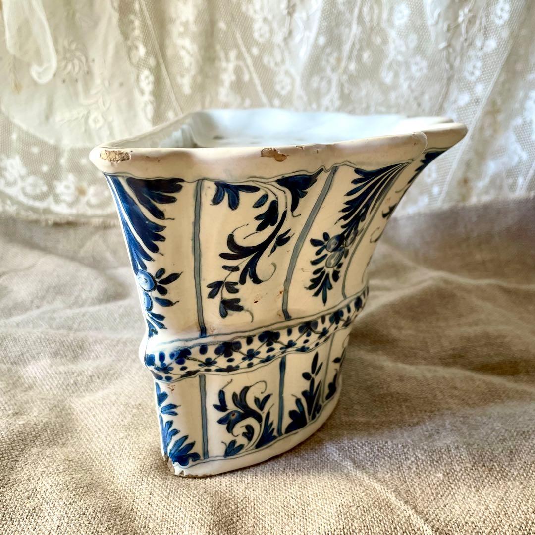 【希少・レア】1700年代ブーケティエ　花器　18世紀　フランスアンティーク