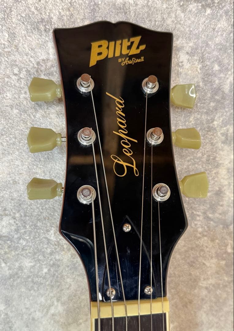 【整備・清掃・弦交換済み】Blitz BLP450 CS レスポールタイプ