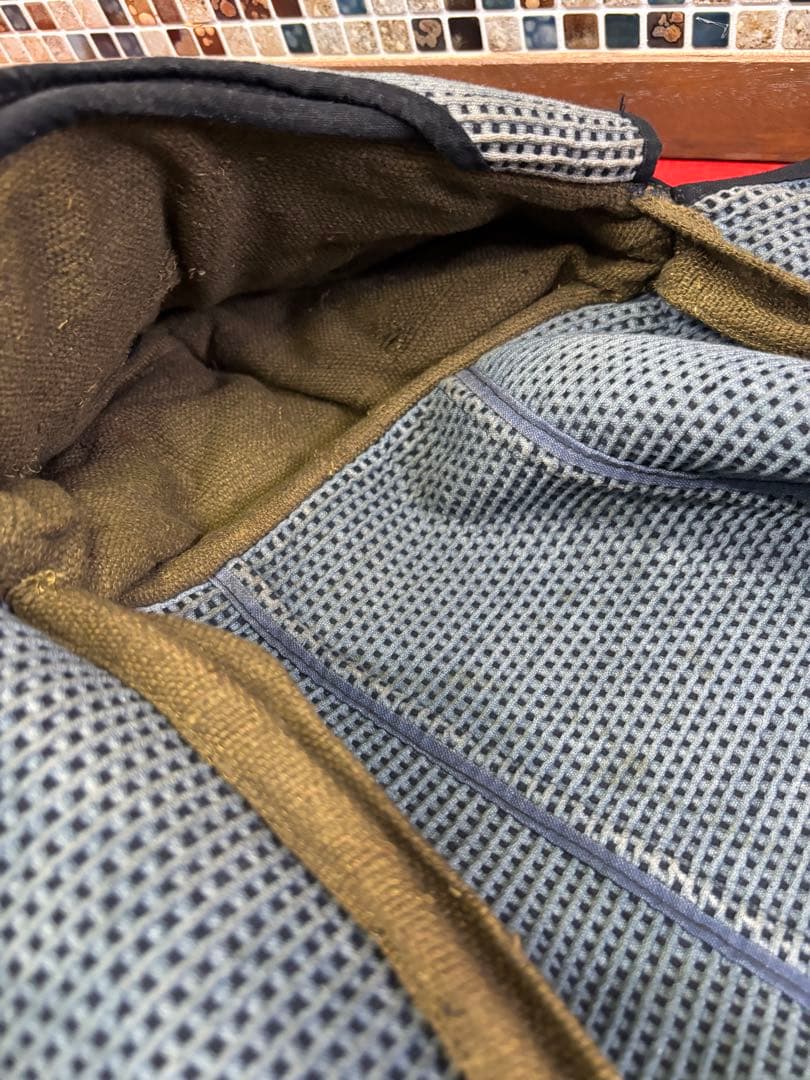 ◆ ジャパンアンティーク　消防団　防火頭巾　状態C