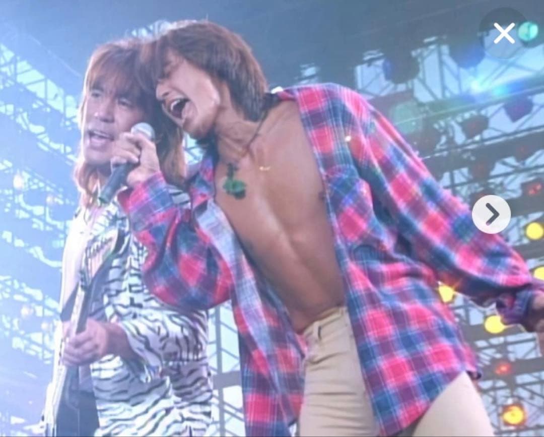 B'z 稲葉浩志モデル　ネルシャツ