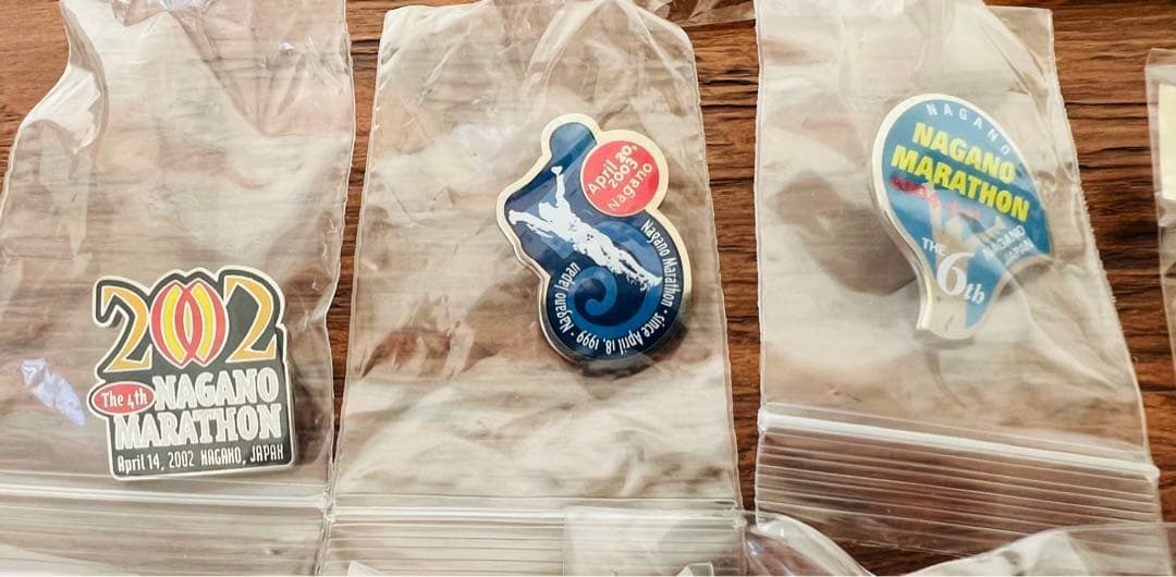 長野マラソン　ピンバッチセット　＆　おまけ　セット