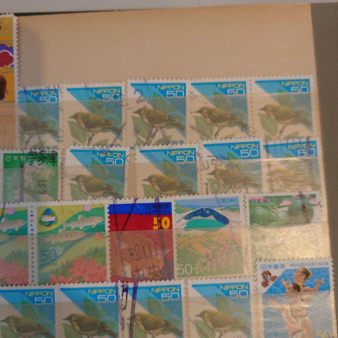 NIPPON 使用済切手 ページ2 74枚まとめ売り