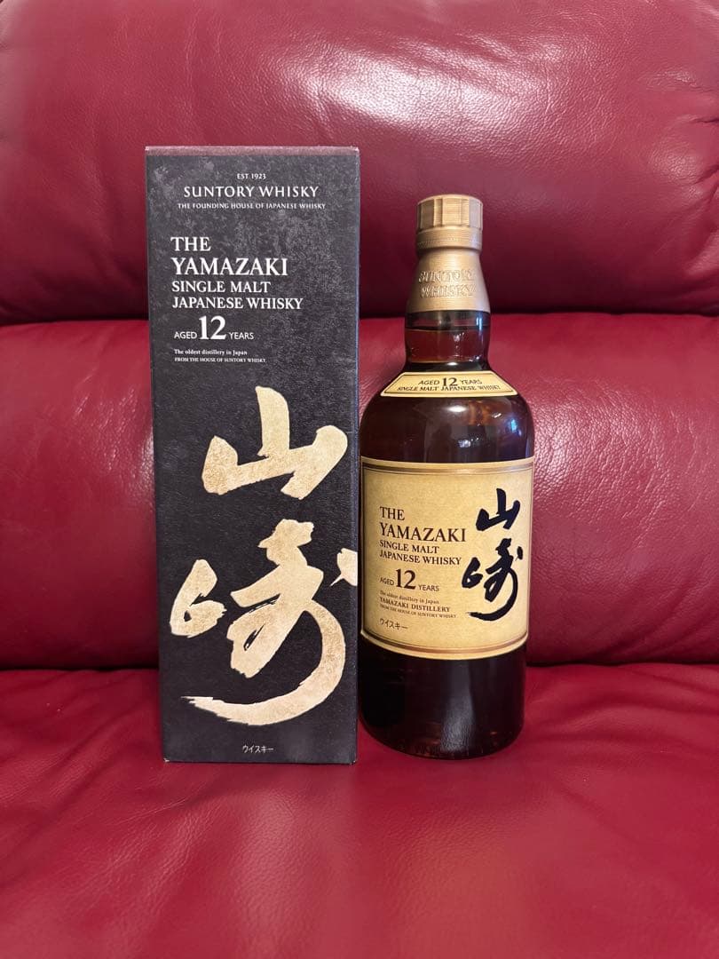 山崎 12年 シングルモルトウイスキー 700ml ハイボール 酒