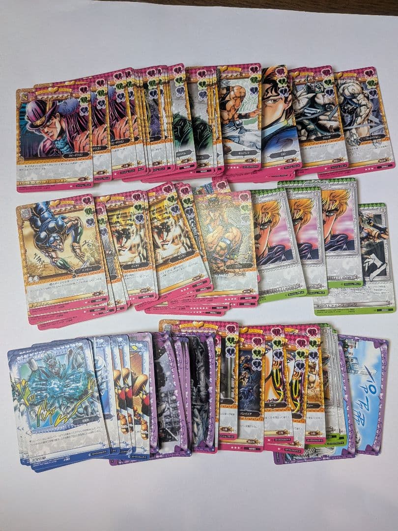 ジョジョの奇妙な冒険 トレーディングカード まとめ　179枚 (84種類)