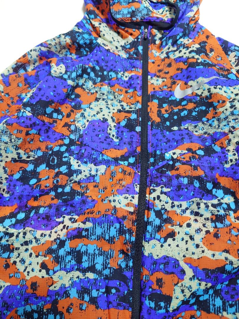 NIKE ナイキ WINDRUNNER カラフル迷彩柄ウィンドブレーカー
