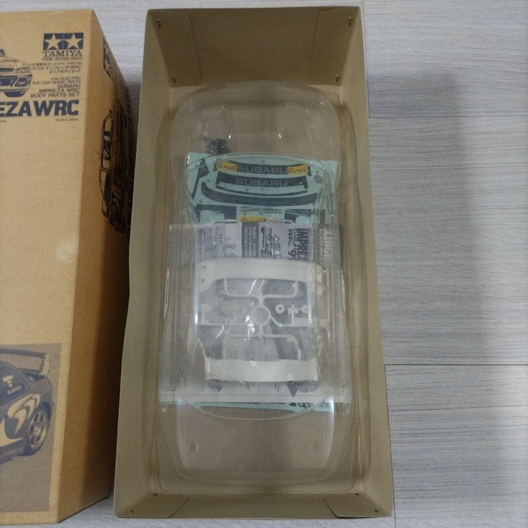 タミヤ　RC　1/10　スバル　インプレッサWRC　'99　スペアボディ