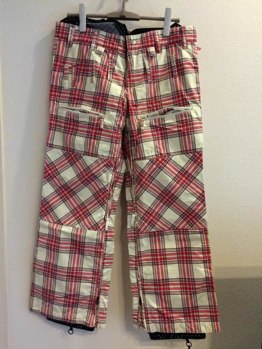 スノーボードウェア フラント上下セット 値下げ