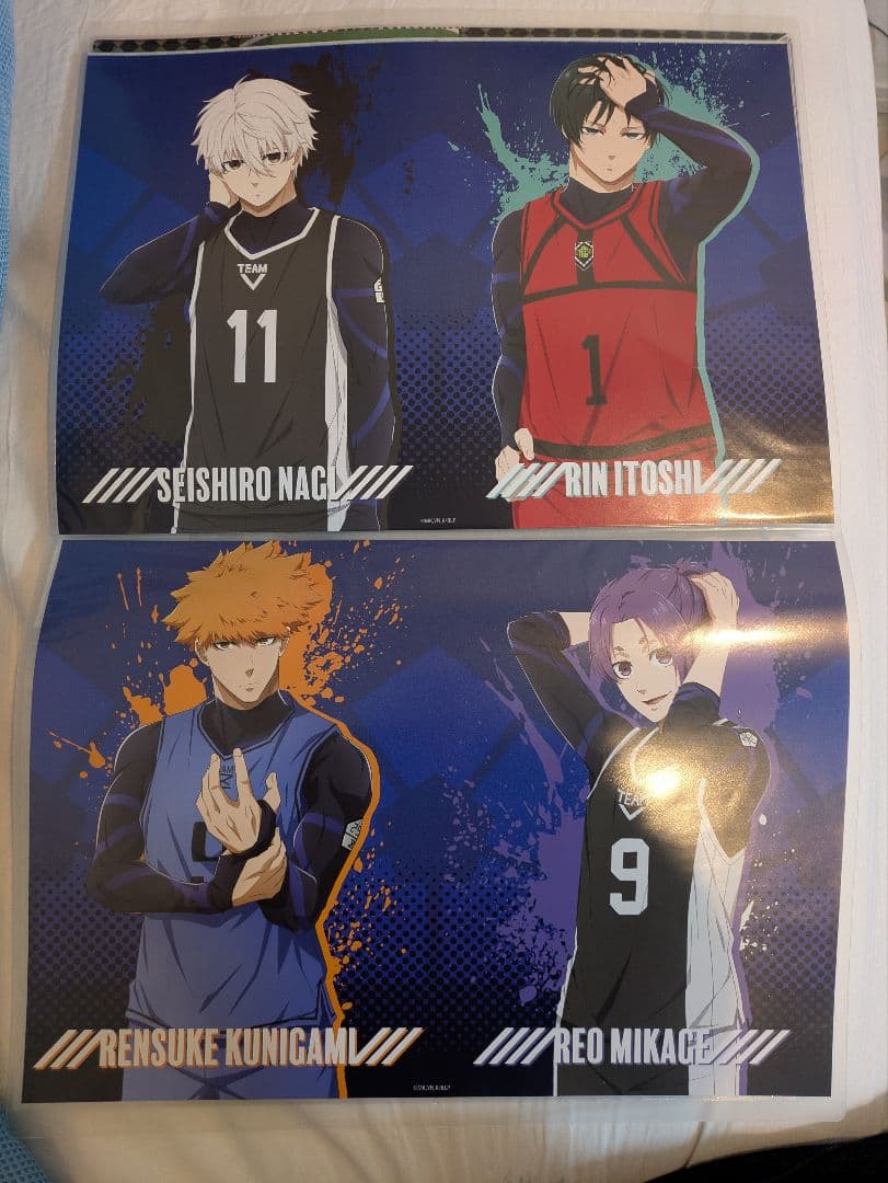 ブルーロック ミックスガーデン ランチョンマット 凪 玲王 吉良他セット