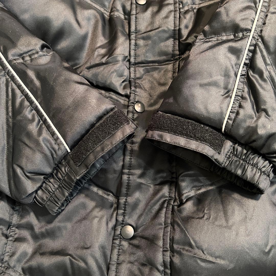 NIKEナイキ ベンチコート ダウンコート サッカー ロング丈 ブラック XL