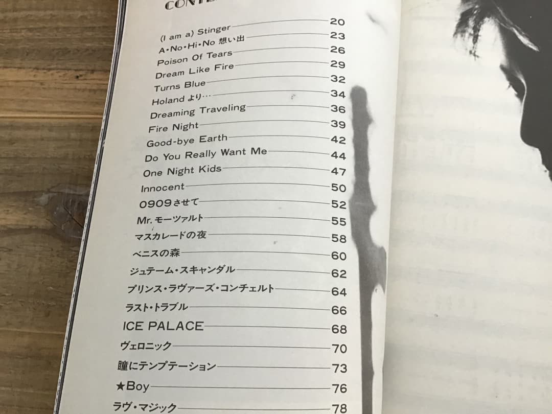 ★楽譜/本田恭章/ベストソングス/ギタースコア/1983年