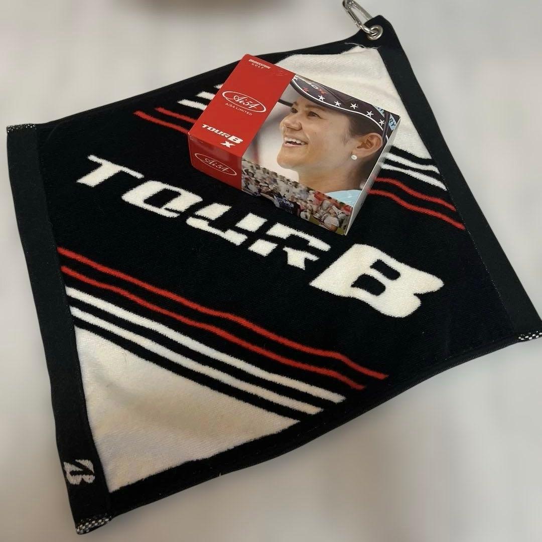 BRIDGESTONE　TOUR B　宮里藍モデル　キャディバッグ　おまけ付き