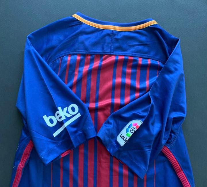 F.C.バルセロナ 2017-2018 最強メンバー サイン入ユニフォーム