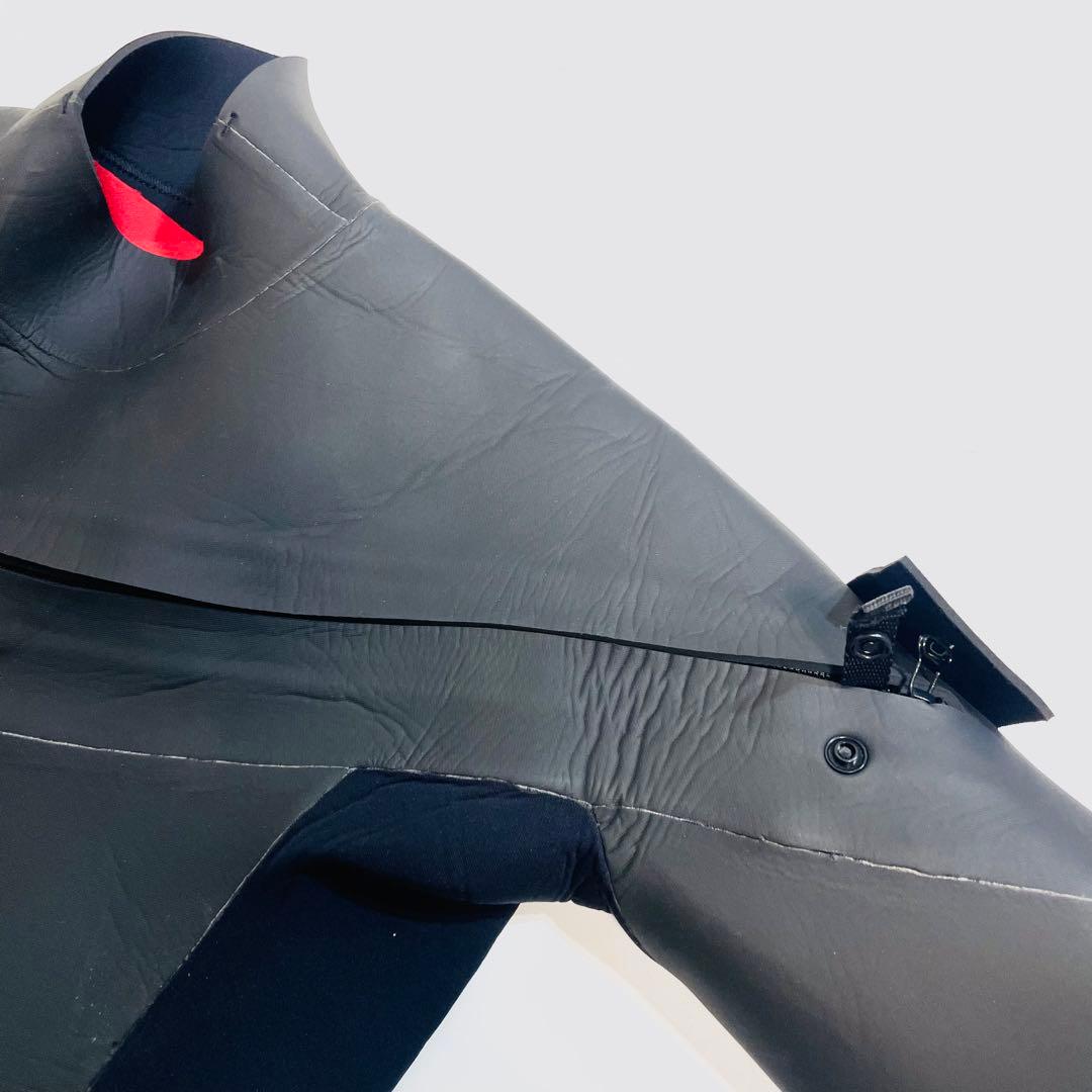 AQUAα セミドライウェットスーツ L 5/3mm ロングチェストジップ