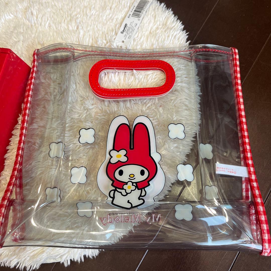 1998年製 マイメロ　鏡付きアクセサリーケース バッグ 新品