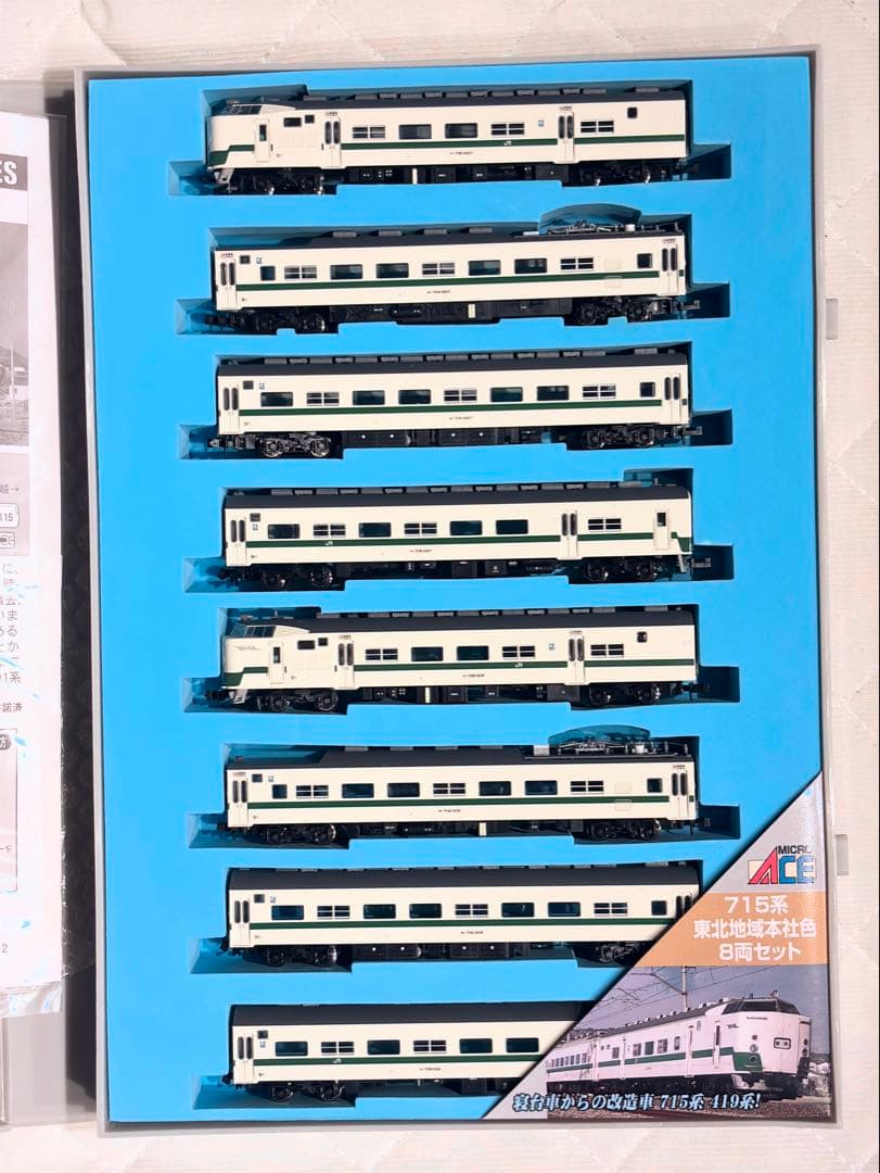 マイクロエース 715系 東北地域本社色 8両セット A-0035