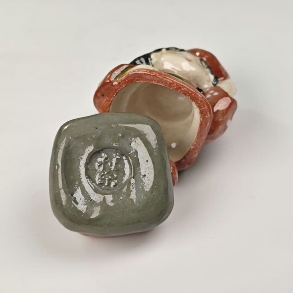 ウ315 香合『伊東桂楽造』『鬼はらい　香合　共箱　節分』茶道具