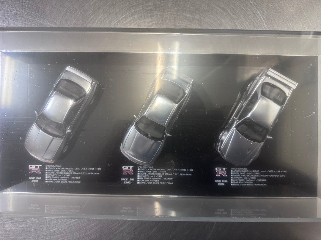 日産　スカイライン　GT-R　R32　R33　R34　３台セット　限定品　美品
