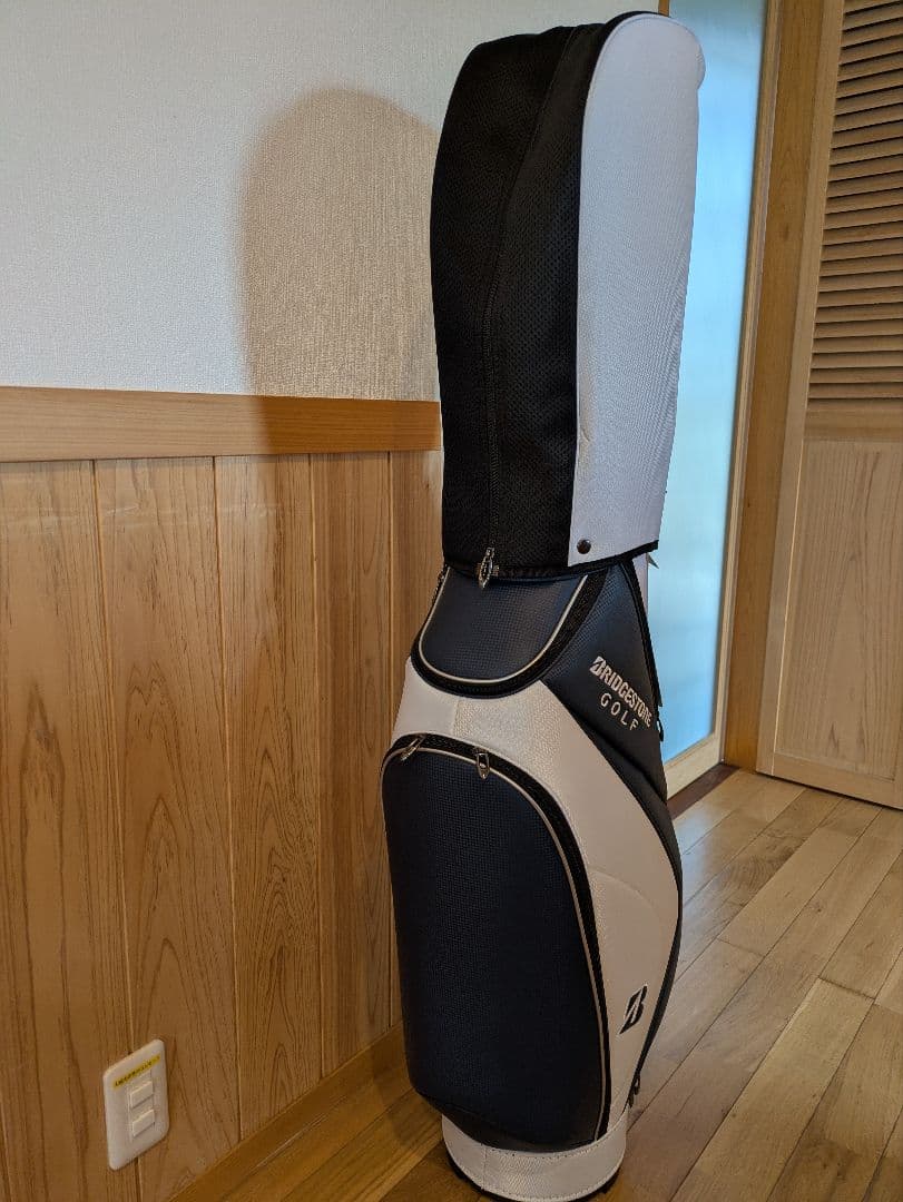 BRIDGESTONE GOLF キャディバッグ ネイビー/ホワイト