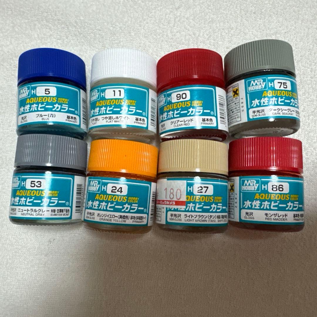 Mr Hobby アクリル塗料セット 各10ml