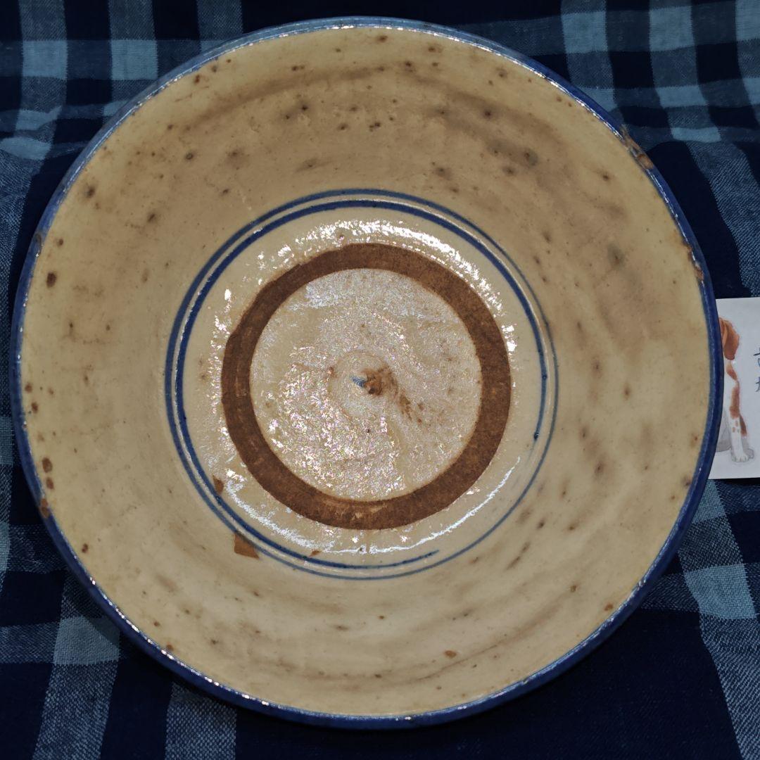 古安南雨漏り手茶碗(元箱、包み古布付)