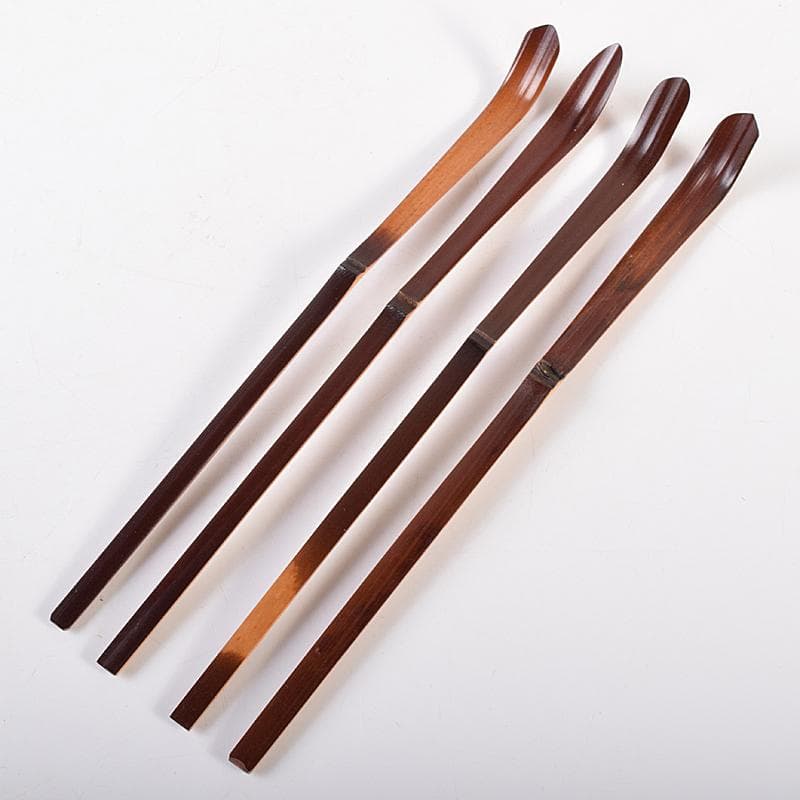 茶道具　表千家流歴代宗匠好茶杓　歴代茶杓　十三本　書付共筒　V　R7767