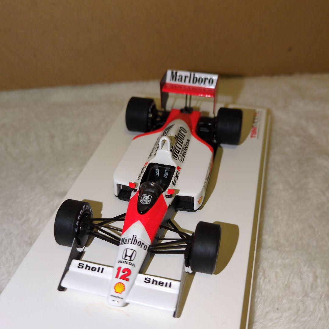 TSM 1/43 マクラーレン MP4/4 日本GP優勝 A.セナ
