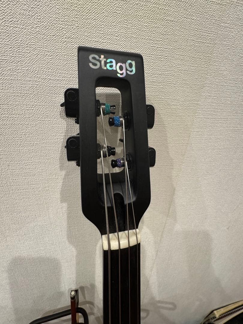 Stagg サイレントチェロ・電子チェロ 弓・ケース付き 即購入可