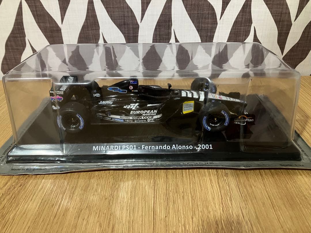 日本未発売　ビッグスケールF1コレクション　ミナルディ　アロンソ　2001年