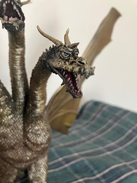 ★MーARTS 初代キングギドラ1964 塗装済み完成品 茨木彰★