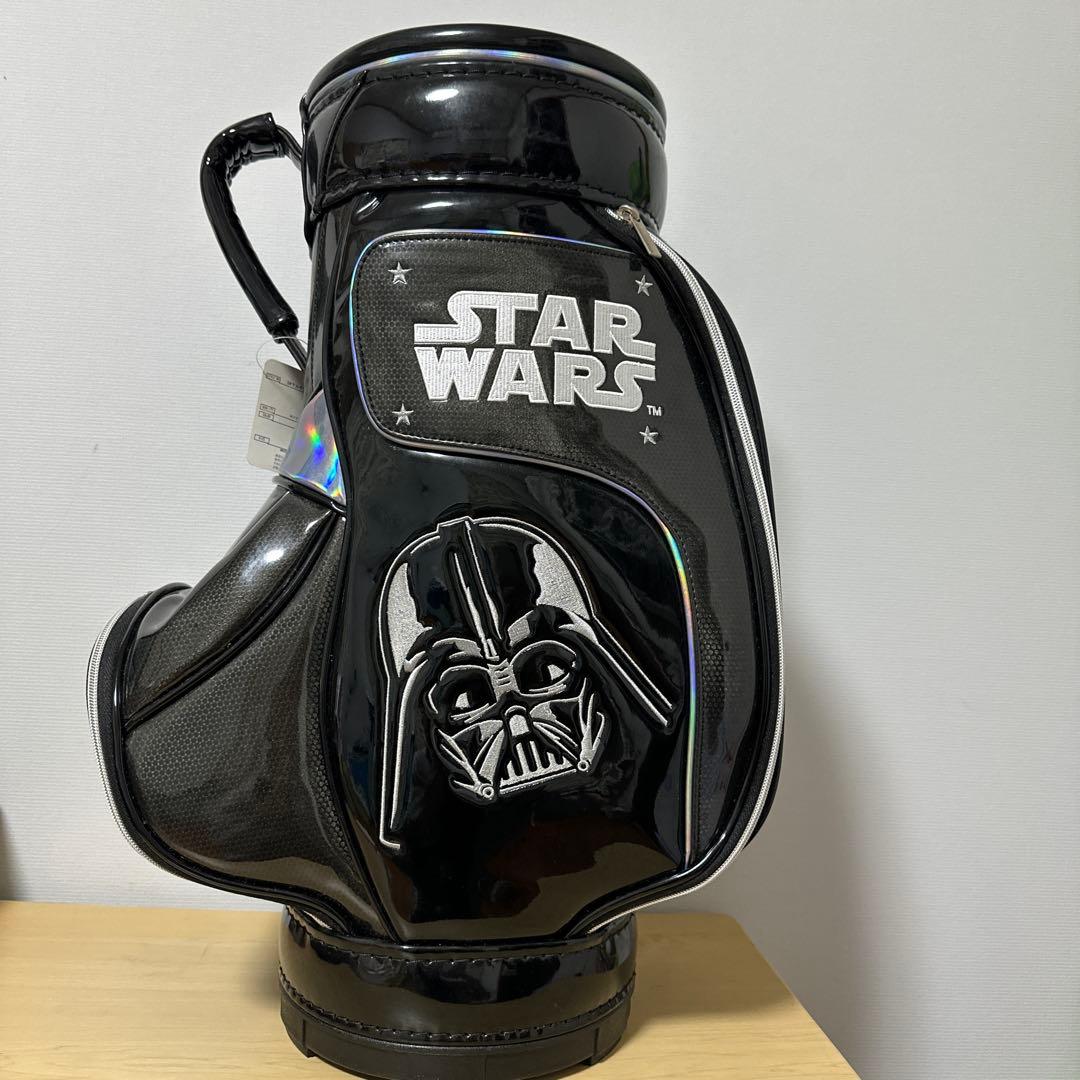未使用タグ付き　スターウォーズ　ダースベイダー　ゴルフバック　キャディバック