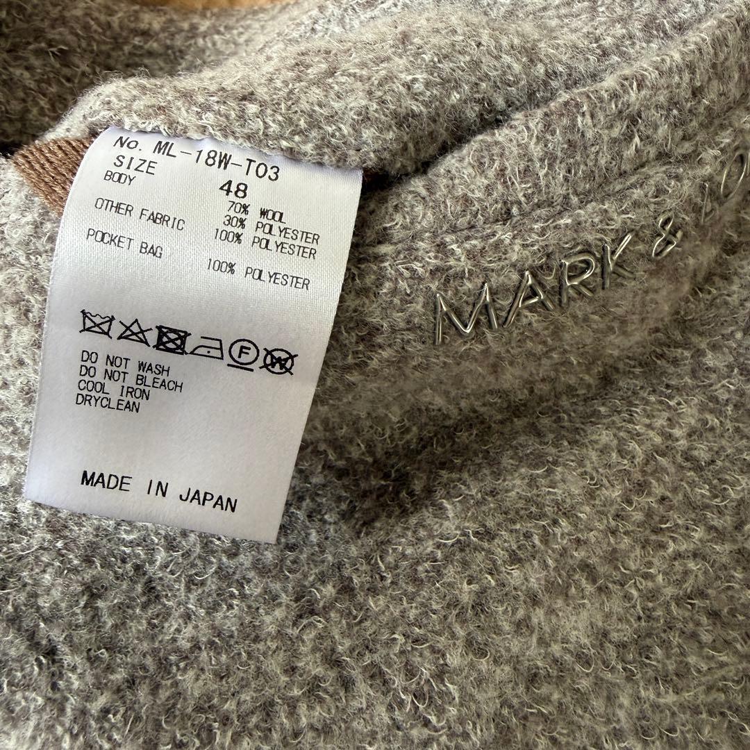 現行タグ　ウール素材　マークアンドロナ　ジョガーパンツ　L〜XL相当　秋冬　防寒