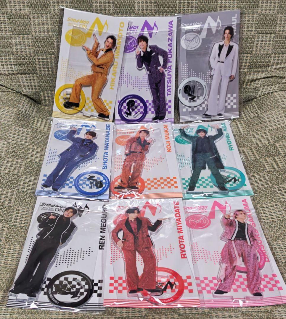 Man　アクスタ　アクリルスタンド　銀テープ　フライヤー　目黒　佐久間