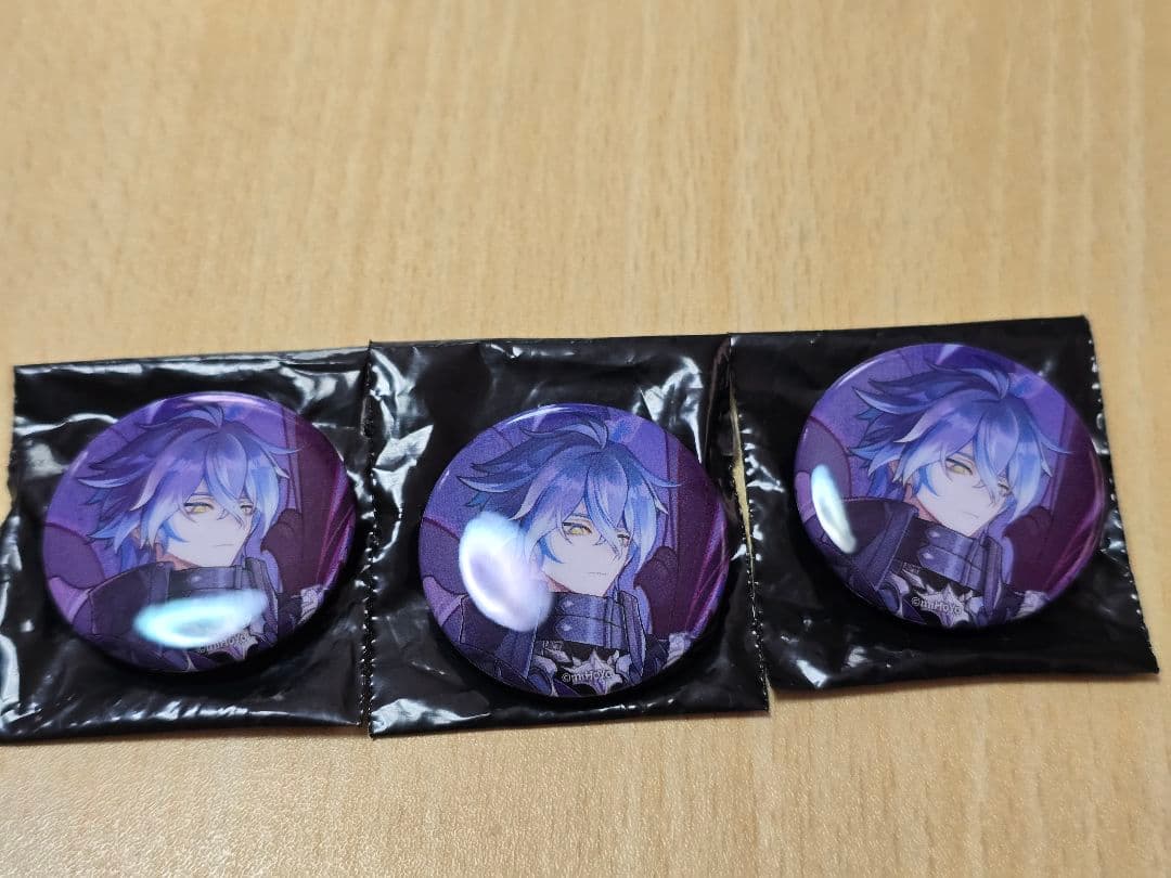 【非売品】原神　未来屋書店　限定特典　缶バッジ　フリンズ 3個セット